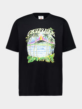 Casablanca Black Volcano Classic T-Shirt