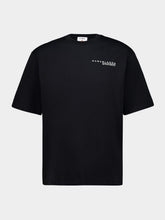 Casablanca Black Glitch Orchid Oversized T-Shirt