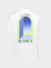 Casablanca White Classic Arches Cotton T-Shirt