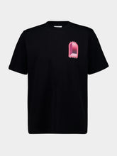 Casablanca Black Arches Organic Cotton T-Shirt