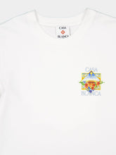Casablanca White Flower Court Icon T-Shirt