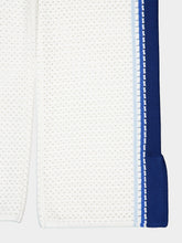 Casablanca White Blue Mesh Track Pants