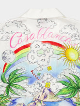 Casablanca Better Days Silk Cuban Shirt