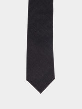 Brunello Cucinelli Anthracite Virgin Wool Tie