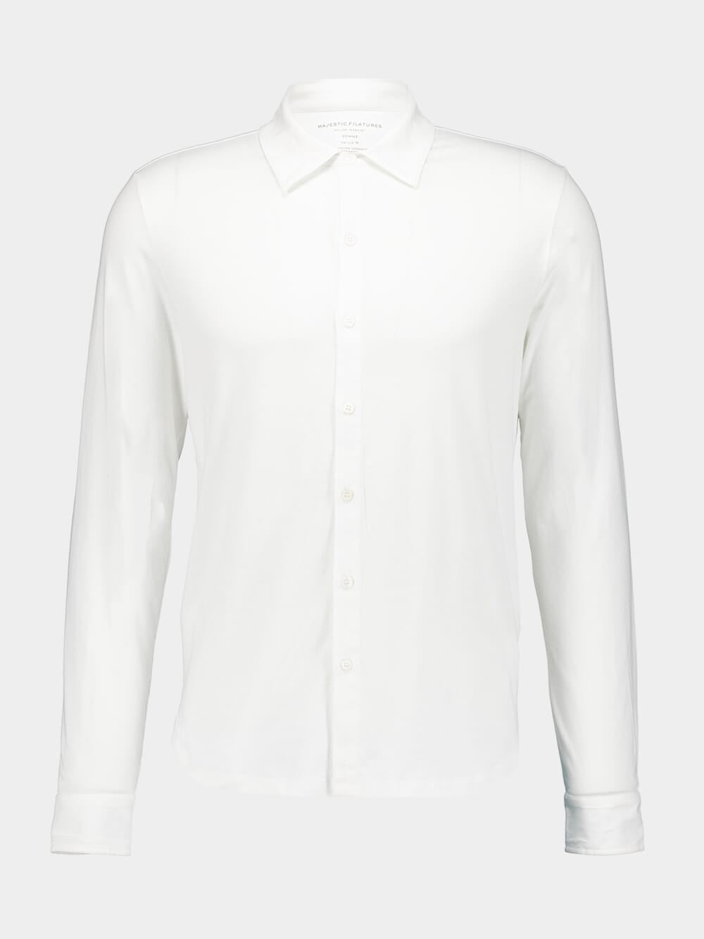 White Organic Cotton Artisanal Dyeing Herman Shirt