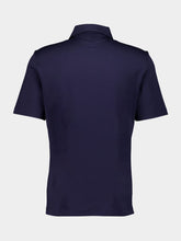Brunello Cucinelli Cobalt Blue Cotton Polo