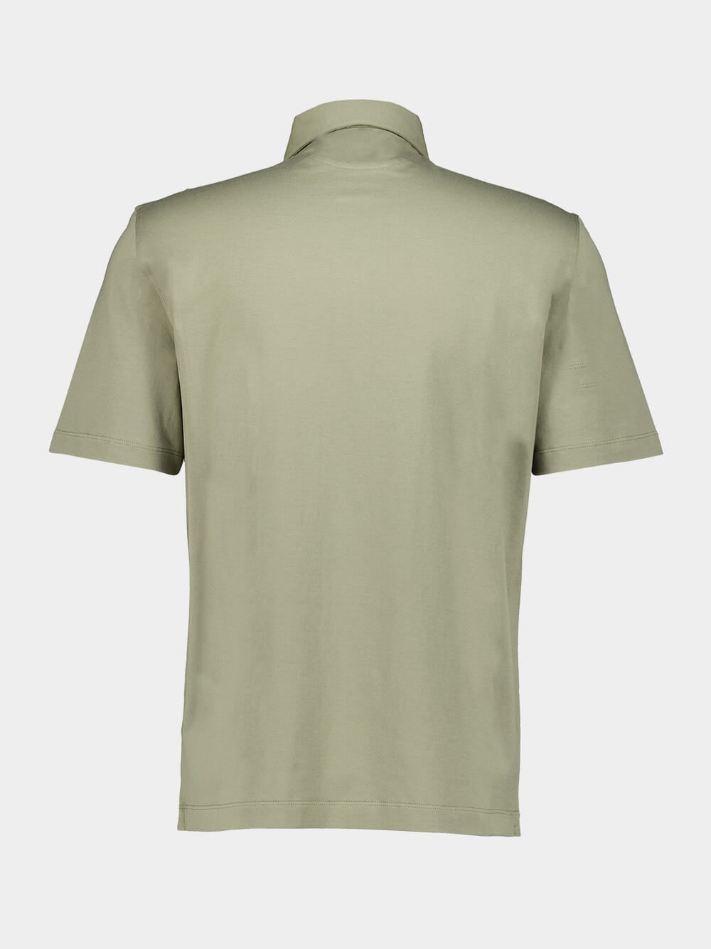 Olive Green Cotton Polo