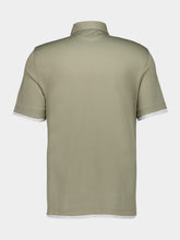 Brunello Cucinelli Olive Green Faux-Layer Polo