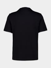 Brunello Cucinelli Black Cotton Faux-Layered T-Shirt