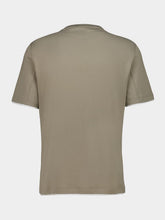Brunello Cucinelli Khaki Faux-Layered Cotton T-Shirt
