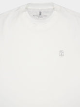 Brunello Cucinelli White Cotton Jersey T-Shirt