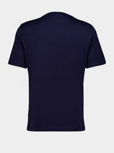 Brunello Cucinelli Cobalt Blue Cotton Jersey T-Shirt
