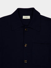 Piacenza 1733 Navy Wool Buttoned Chore Jacket