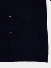 Piacenza 1733 Navy Wool Buttoned Chore Jacket