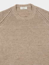 Piacenza 1733 Beige Linen and Cotton Knit Pullover
