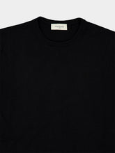Piacenza 1733 Black Cashmere Crew-Neck Jumper