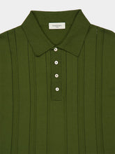Piacenza 1733 Forest Green Cotton Polo Shirt