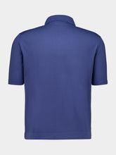 Piacenza 1733 Light Blue Cotton Knit Polo