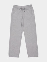 Piacenza 1733 Grey Wool Wide-Leg Knit Trousers
