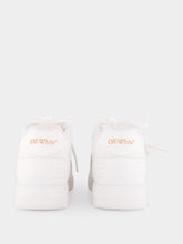 Off-White White and Orange Out of Office Molded Sneakers