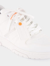 Off-White White and Orange Out of Office Molded Sneakers