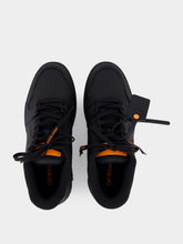 Off-White Black and Orange Out of Office Molded Sneakers