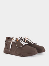 Off-White Brown and Orange Out of Office Molded Sneakers
