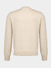 Camel Brown Wool-Cashmere Sweater | PDP - Fashion Clinic