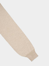 Camel Brown Wool-Cashmere Sweater | PDP - Fashion Clinic