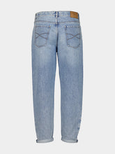 Brunello Cucinelli Light Blue Iconic Fit Denim Jeans