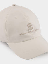 Brunello Cucinelli White Cotton Baseball Cap