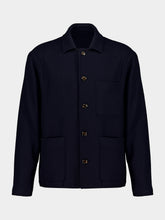 Piacenza 1733 Navy Cashmere Buttoned Cardigan