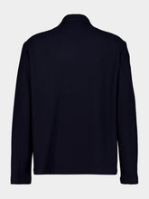 Piacenza 1733 Navy Cashmere Buttoned Cardigan