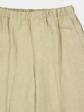 Piacenza 1733 Beige Linen Straight-Leg Trousers