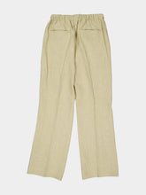 Piacenza 1733 Beige Linen Straight-Leg Trousers
