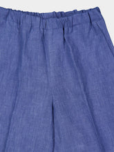 Piacenza 1733 Light Denim Linen Bermuda Shorts