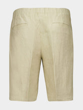 Piacenza 1733 Beige Linen Bermuda Shorts