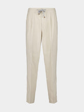 Brunello Cucinelli Light Beige Corduroy Trousers