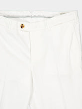 Brunello Cucinelli White Italian Fit Cotton Trousers