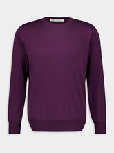 Brunello Cucinelli Plum Cotton Sweater