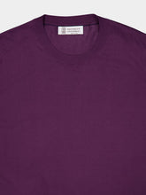 Brunello Cucinelli Plum Cotton Sweater