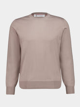 Brunello Cucinelli Brown Lightweight Cotton Sweater
