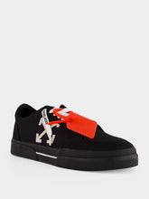 Off-White Black Vulcanized Low Sneakers