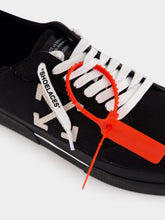 Off-White Black Vulcanized Low Sneakers