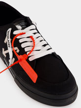 Off-White Black Vulcanized Low Sneakers