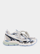 Off-White White and Blue Be Right Back Sneakers