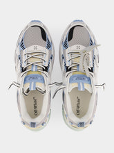 Off-White White and Blue Be Right Back Sneakers