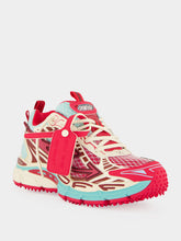 Off-White Rose Red Be Right Back Net Sneakers