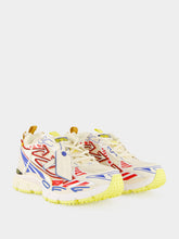 Off-White Royal Blue and Red Be Right Back Sneakers