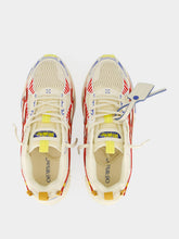 Off-White Royal Blue and Red Be Right Back Sneakers